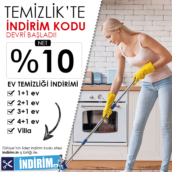 Temizlik Hizmetlerinde İndirim Fırsatı : Kapak Görseli